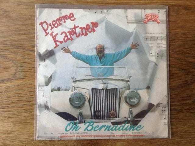 single pierre kartner, Cd's en Dvd's, Vinyl Singles, Beschermende buitenhoes, Fotohoes, Originele persing, Single, 1980 - 1989