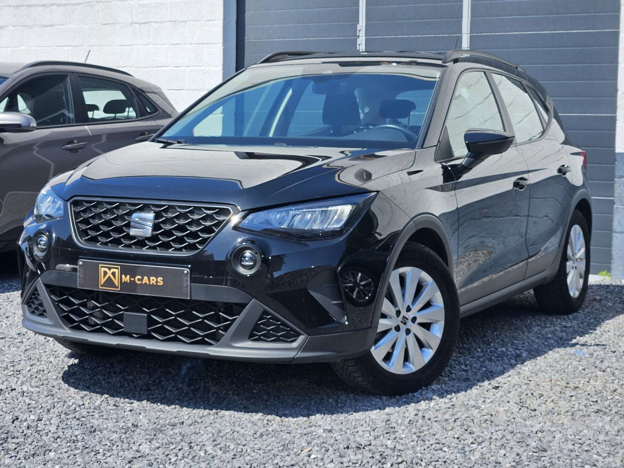SEAT Arona DSG * 95000KM * FACELIFT * (bj 2022, automaat), Auto's, Automaat, Stof, Gebruikt, Zwart