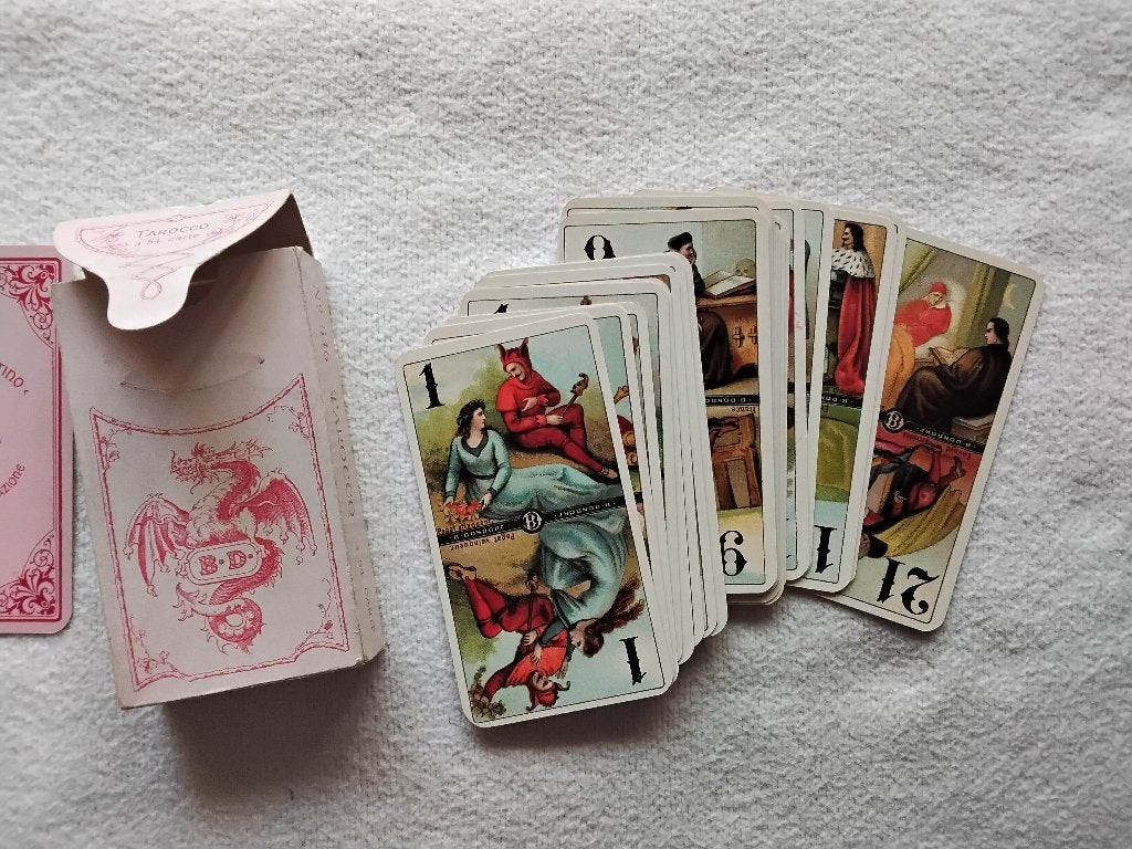 B. Dondorf Tarocco No. 546, Ophalen of Verzenden, Gebruikt, Speelkaart(en)