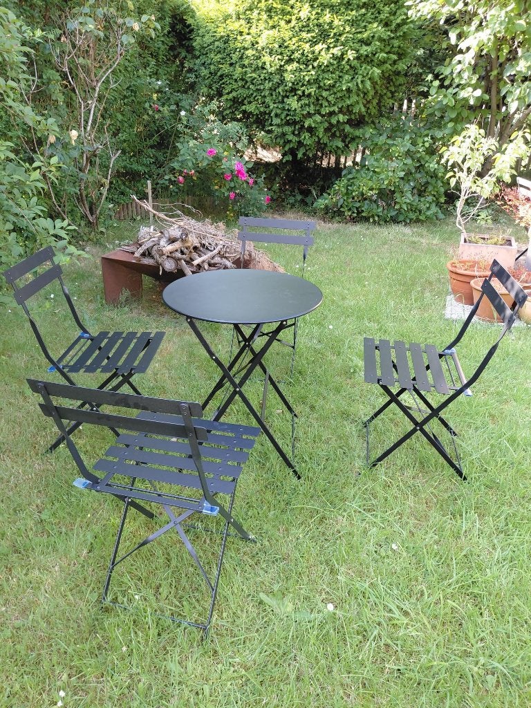 Tuinmeubelset, Tuin en Terras, Aluminium, Zo goed als nieuw, Loungeset, Ophalen