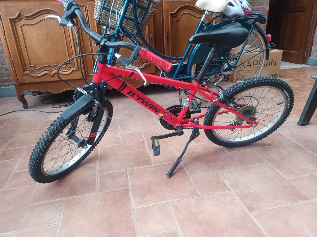 Kinderfiets, Ophalen