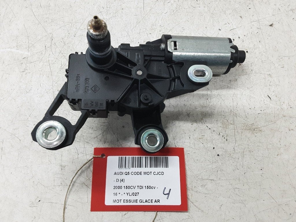 RUITENWISSERMOTOR ACHTER Audi Q5 (8RB) (8E0955711E), Gebruikt, Mevr. I. Hauben, Audi, Rue de l'Espoir 34 34
4030  GRIVEGNÉE, BE