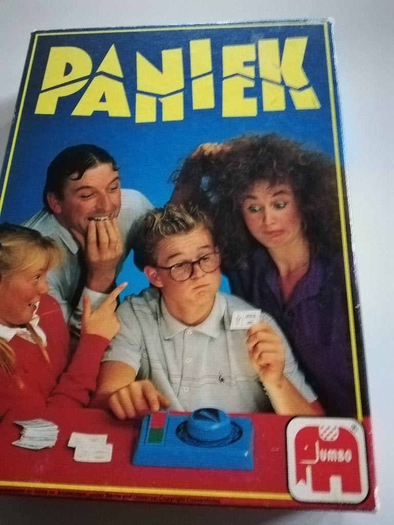 Gezelschapsspel paniek, Vijf spelers of meer, Ophalen of Verzenden, Zo goed als nieuw, Jumbo