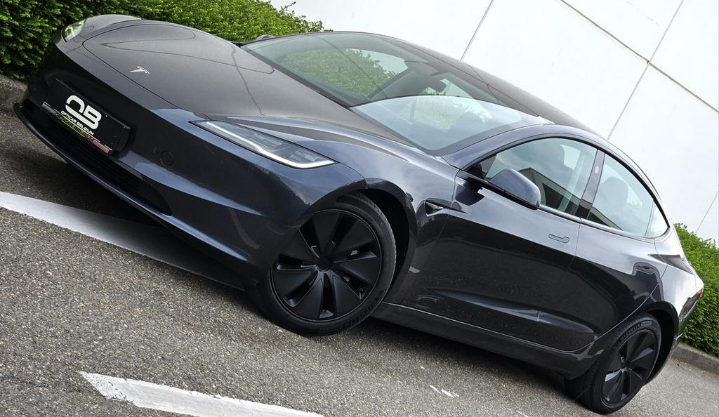 ** Tesla 3 Highland - 2024 - Long Range - Dual Motor - BTW *, Auto's, Tesla, Zwart, Leder, 5 zetels, 366 kW