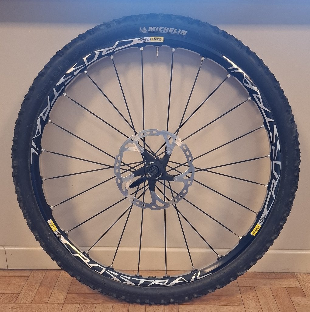 SET MAVIC CROSSTRAIL 26" wielen, Wiel, Gebruikt, MAVIC CROSSTRAIL, Ophalen of Verzenden