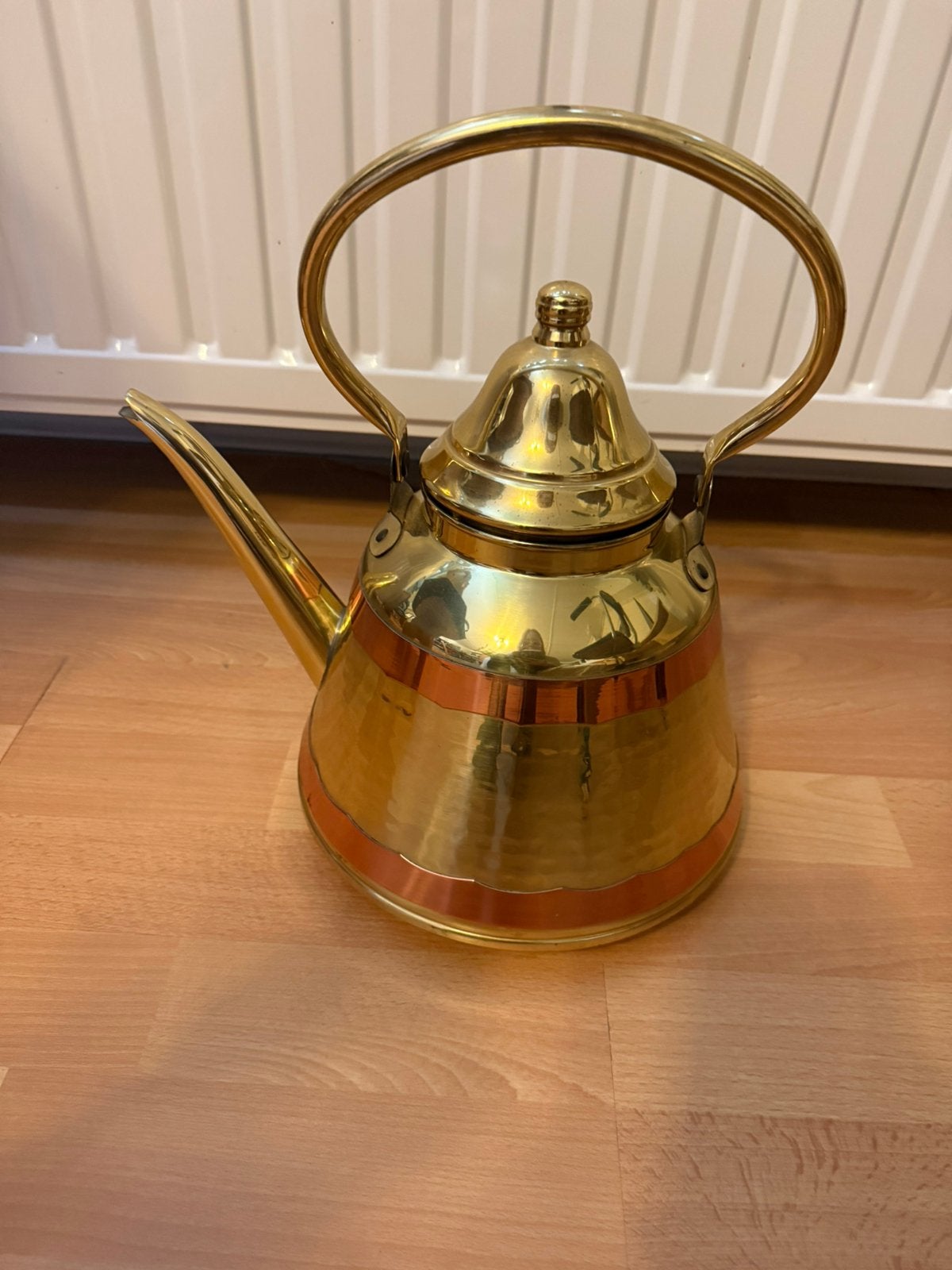 Koperen ketel, Ophalen, Koper