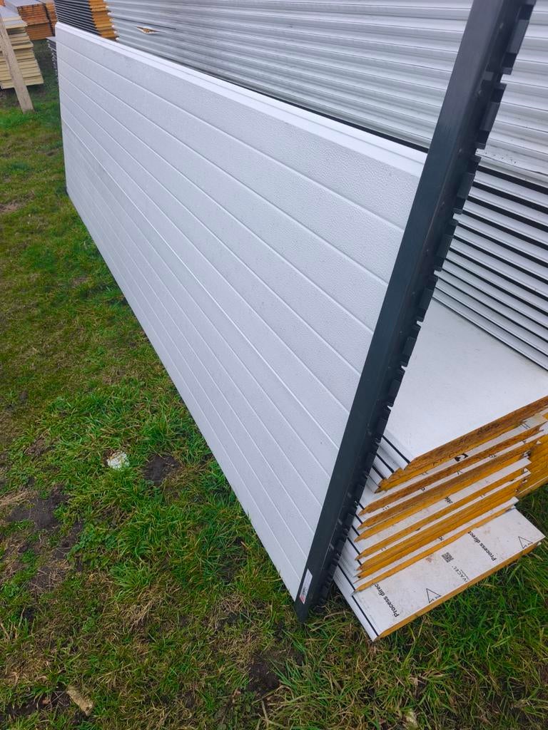 Panneaux sandwich blanc, Ophalen, Nieuw, IJzer, 3 tot 6 meter