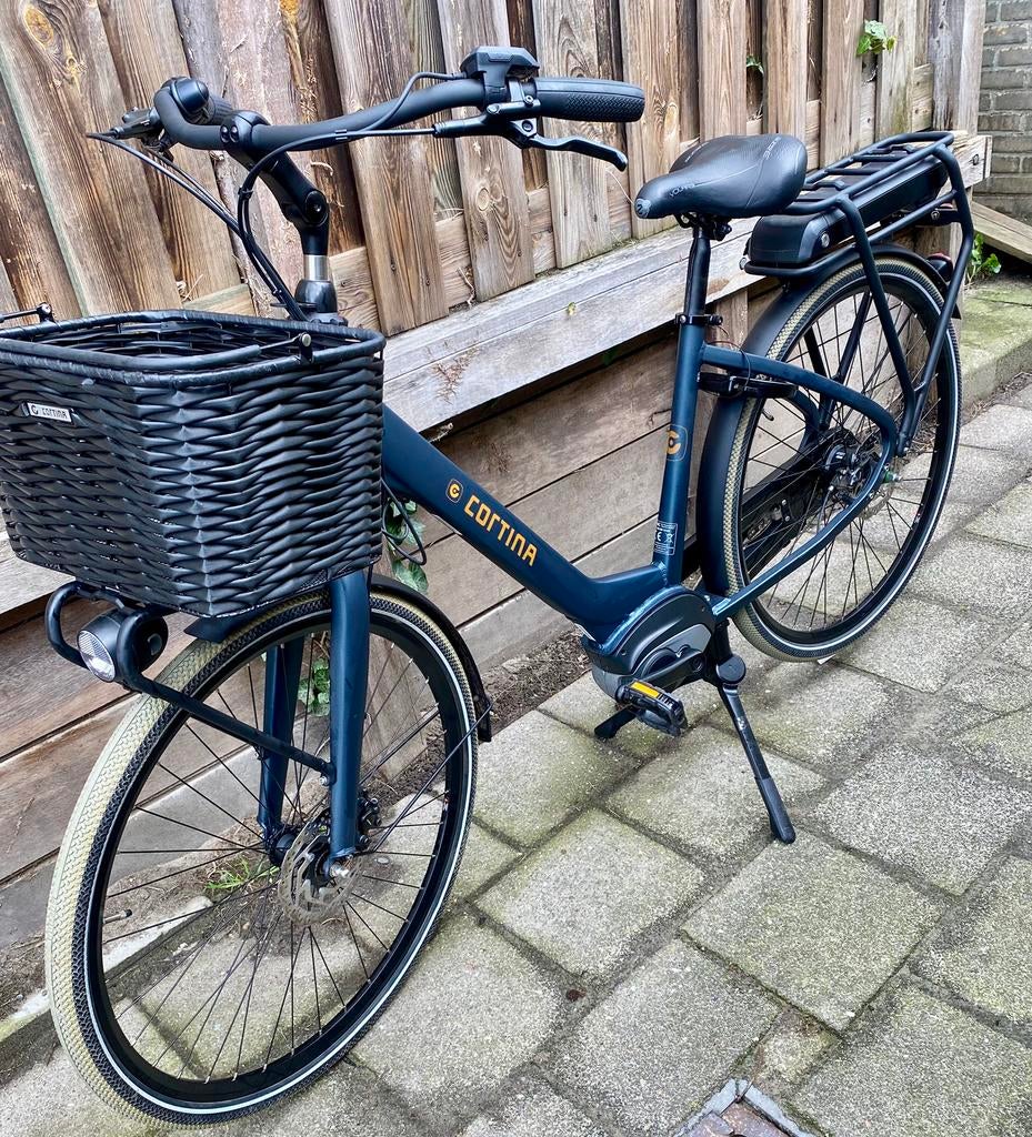 Elektrische fiets  cortina NIEUWSTAAT) !!!!!!!, Ophalen, Zo goed als nieuw, Overige merken, Versnellingen