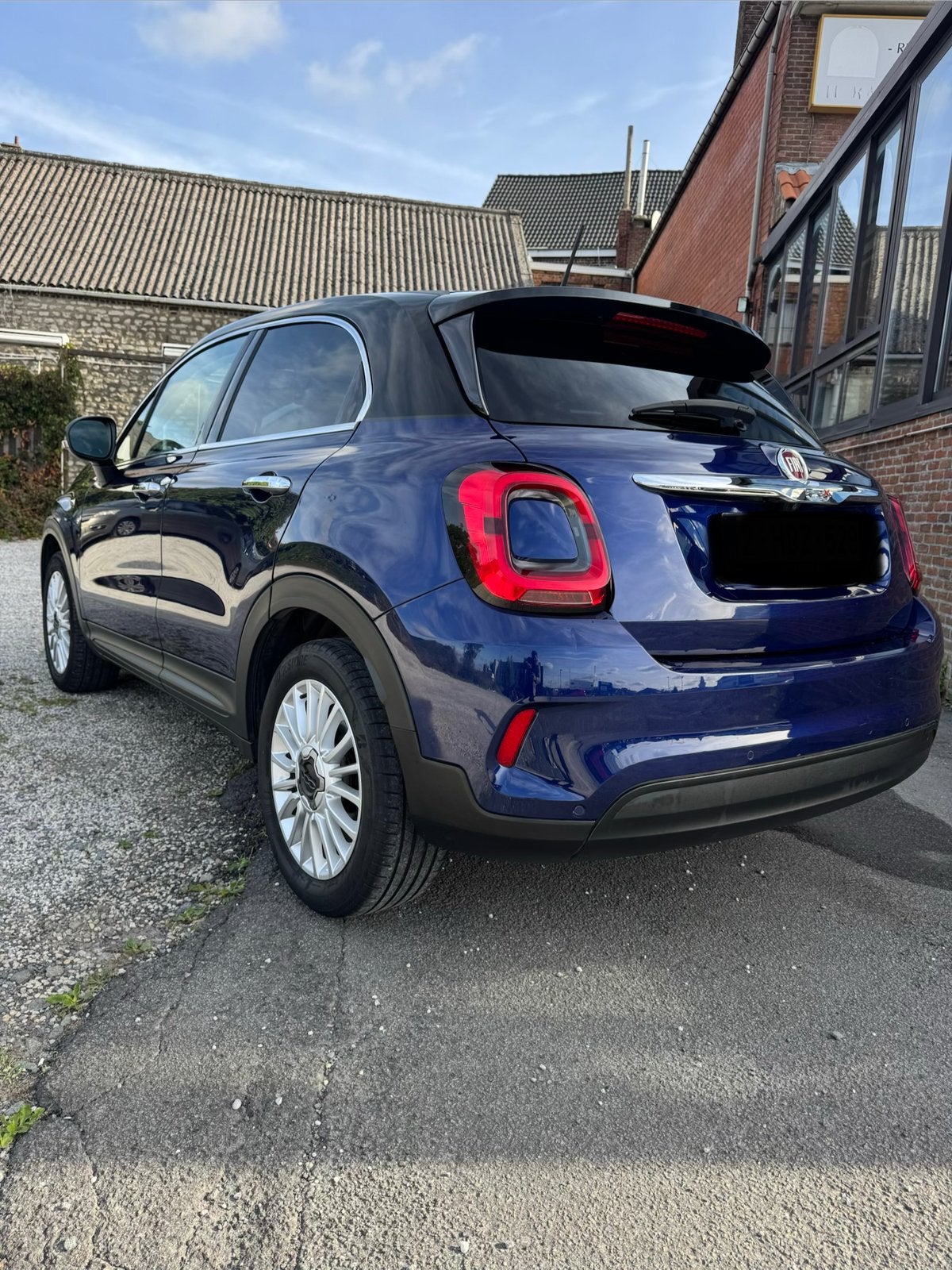 Fiat 500x 1.0 firefly, Auto's, Dealer onderhouden, Blauw, 124 g/km, Handgeschakeld