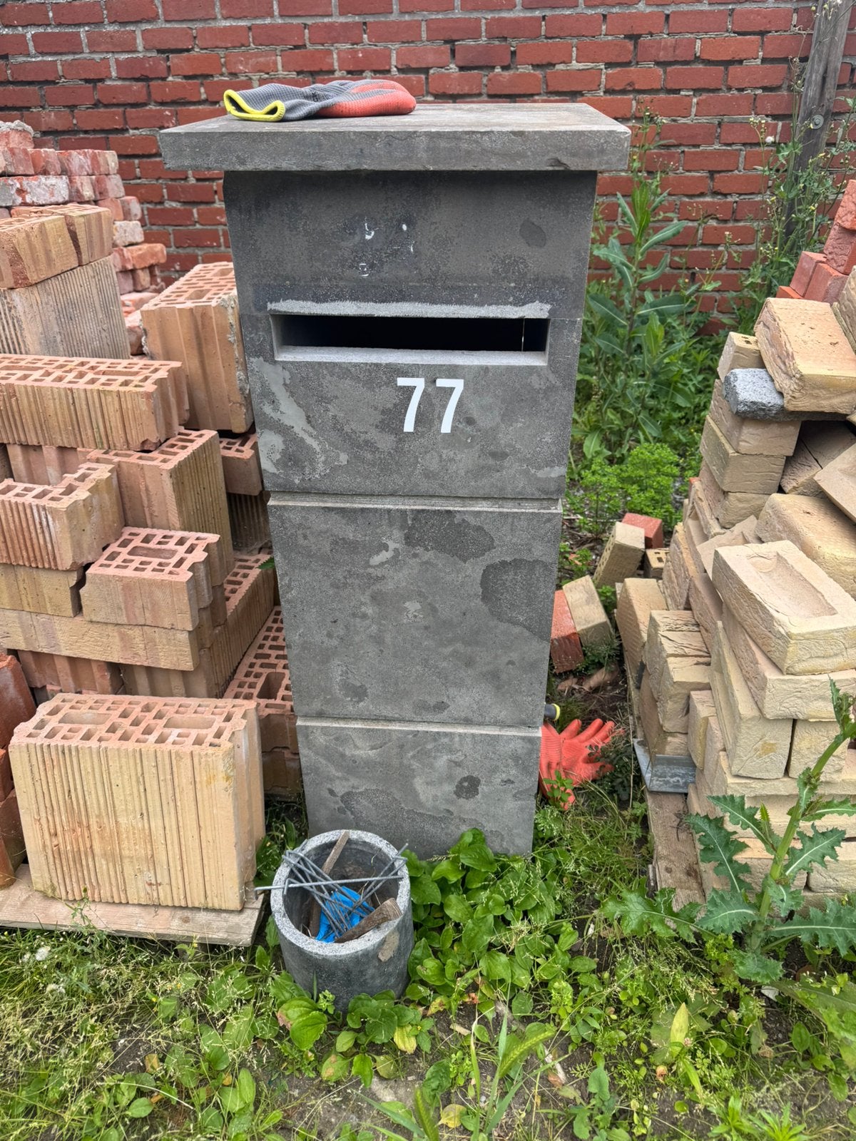 Brievenbus, Jardin & Terrasse, Boîtes aux lettres, Enlèvement, Utilisé