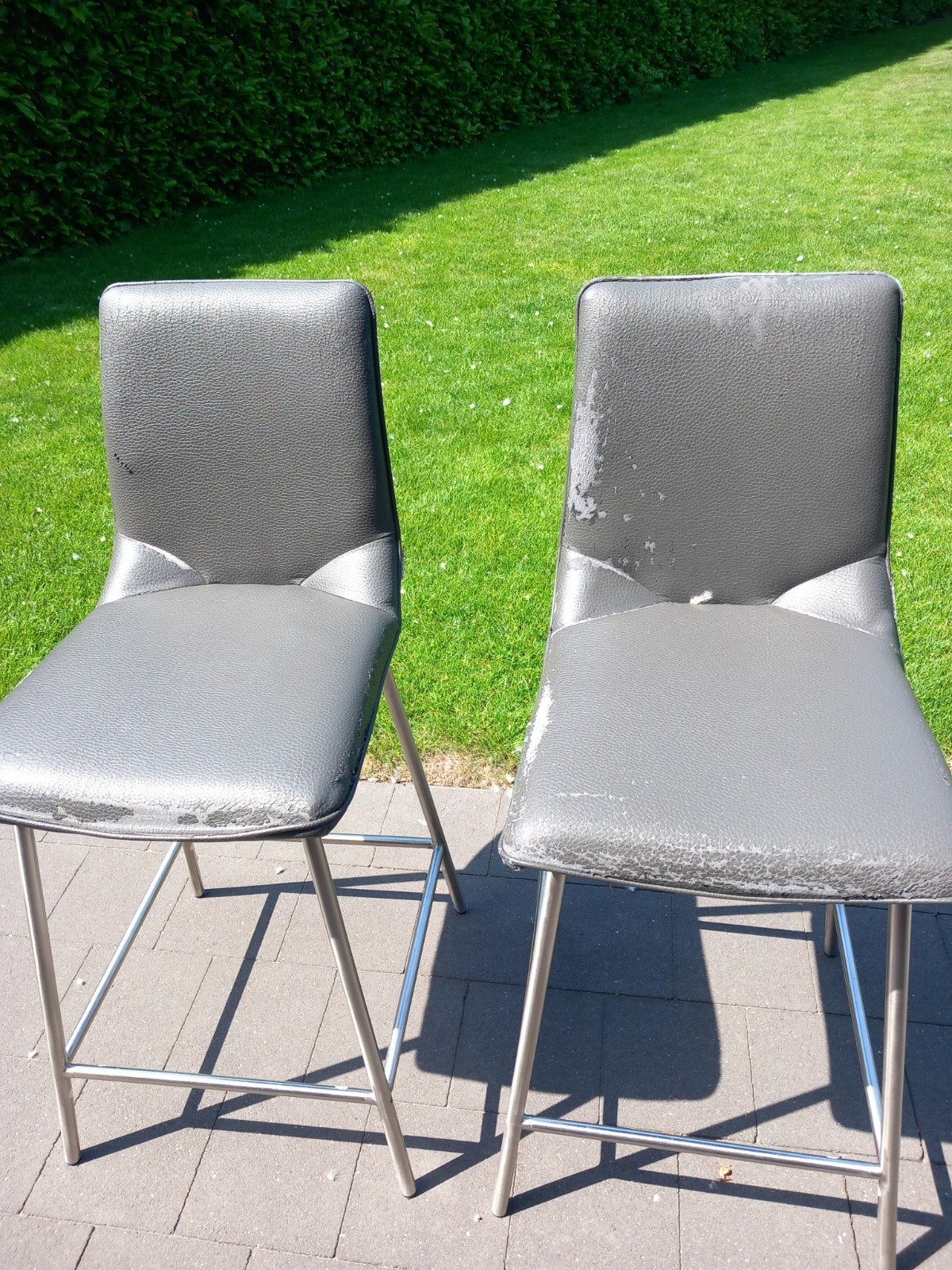 Barstoelen, Ophalen