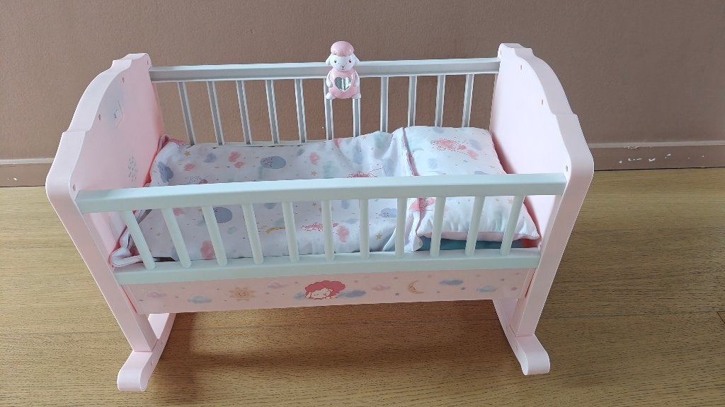 Baby Annabell wieg met auto-schommelfunctie (nieuw €40), Ophalen, Zo goed als nieuw, Overige typen