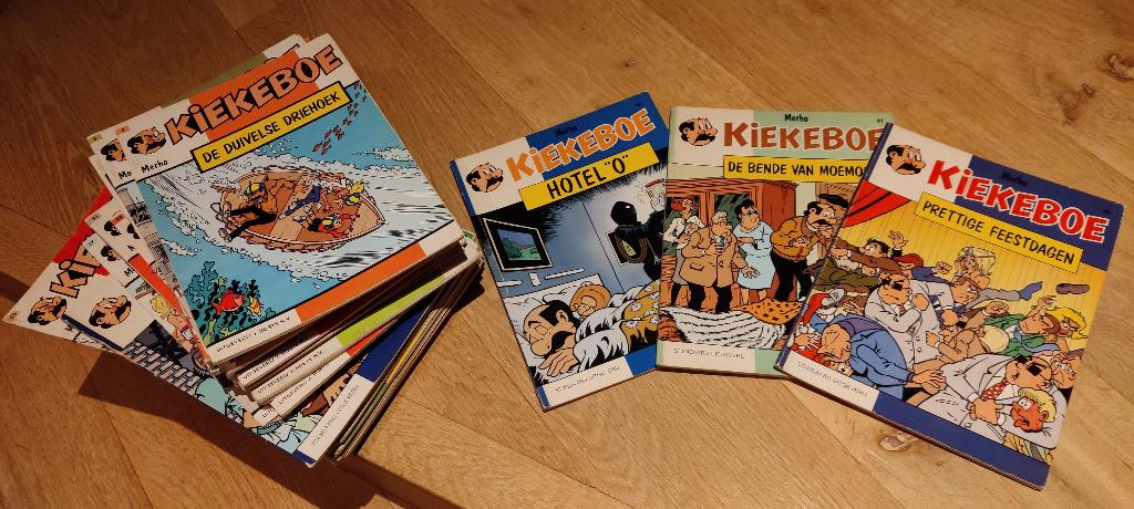 Kiekeboes - verschillende nummers, Boeken, Stripverhalen, Meerdere stripboeken, MERHO, Ophalen, Gelezen