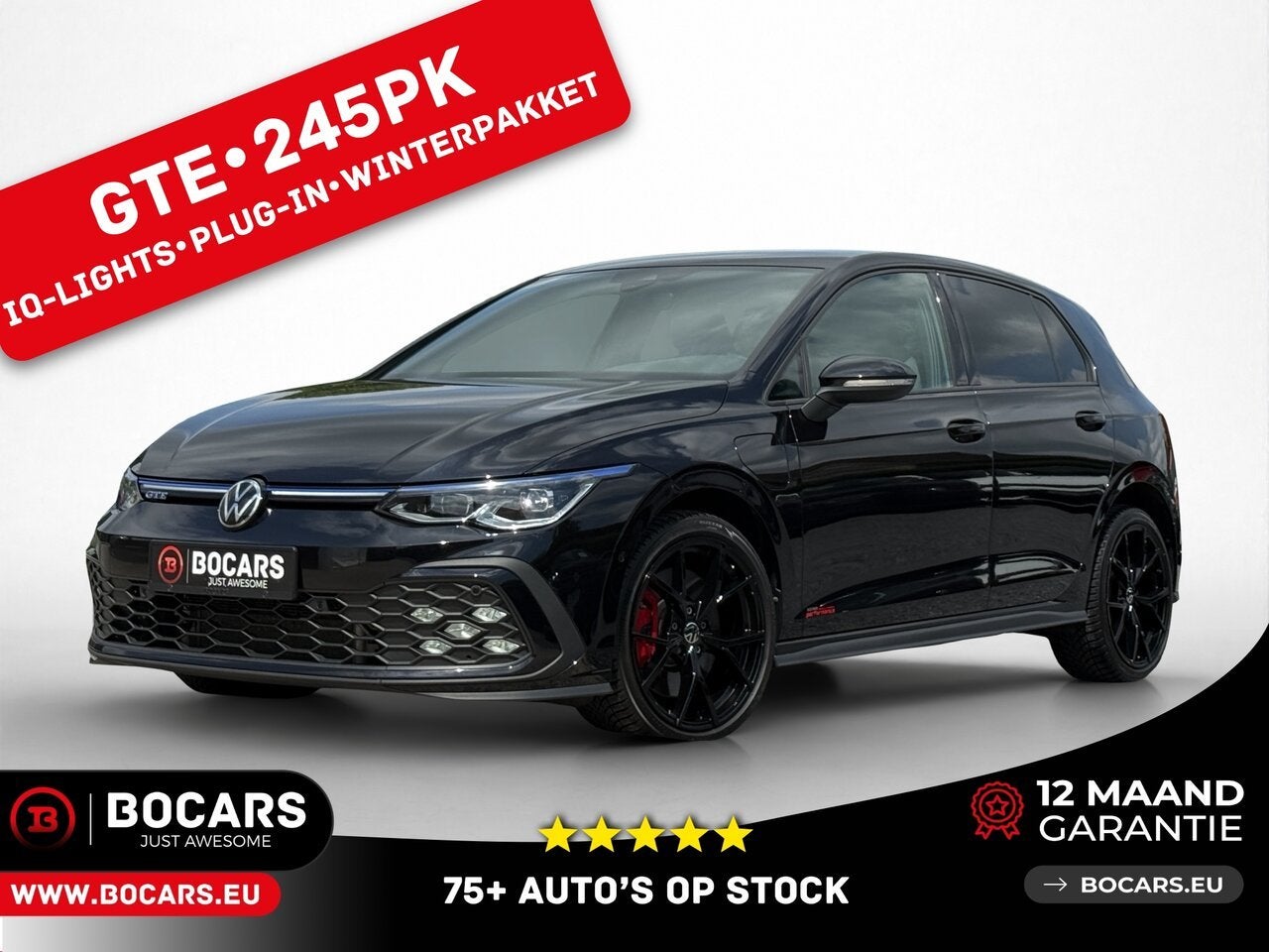 Volkswagen Golf GTE 8, Auto's, 245 pk, 0 min, 0 kg, Zwart