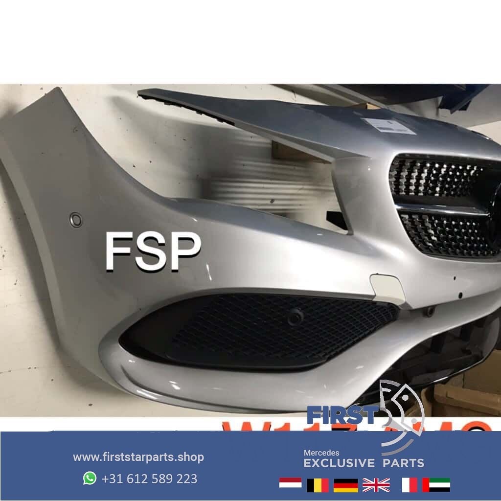 W117 CLA Facelift AMG Voorbumper compleet Mercedes bumper di, Gebruikt, -, Voor, Ophalen of Verzenden