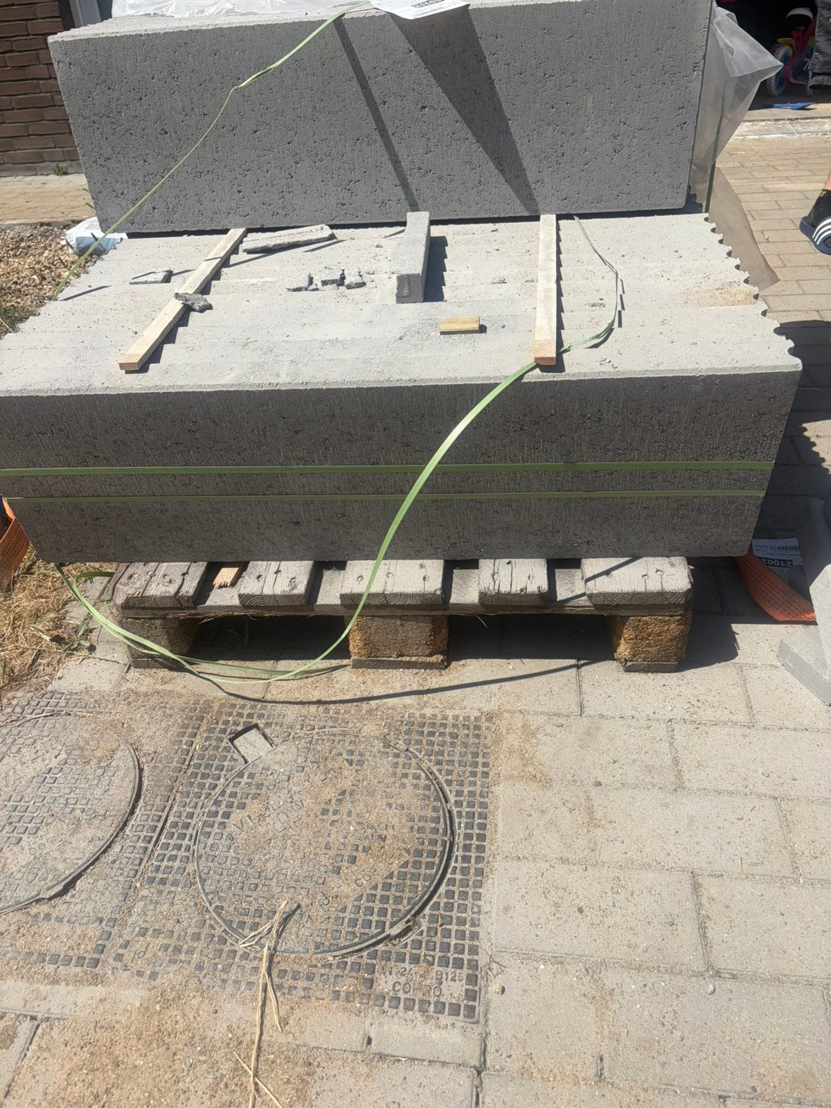betonnen boordstenen, Enlèvement, Neuf
