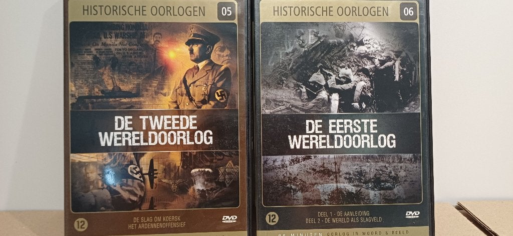 DVD - WW1 en WW2, CD & DVD, Enlèvement ou Envoi, À partir de 16 ans, Guerre ou Policier, Néerlandais