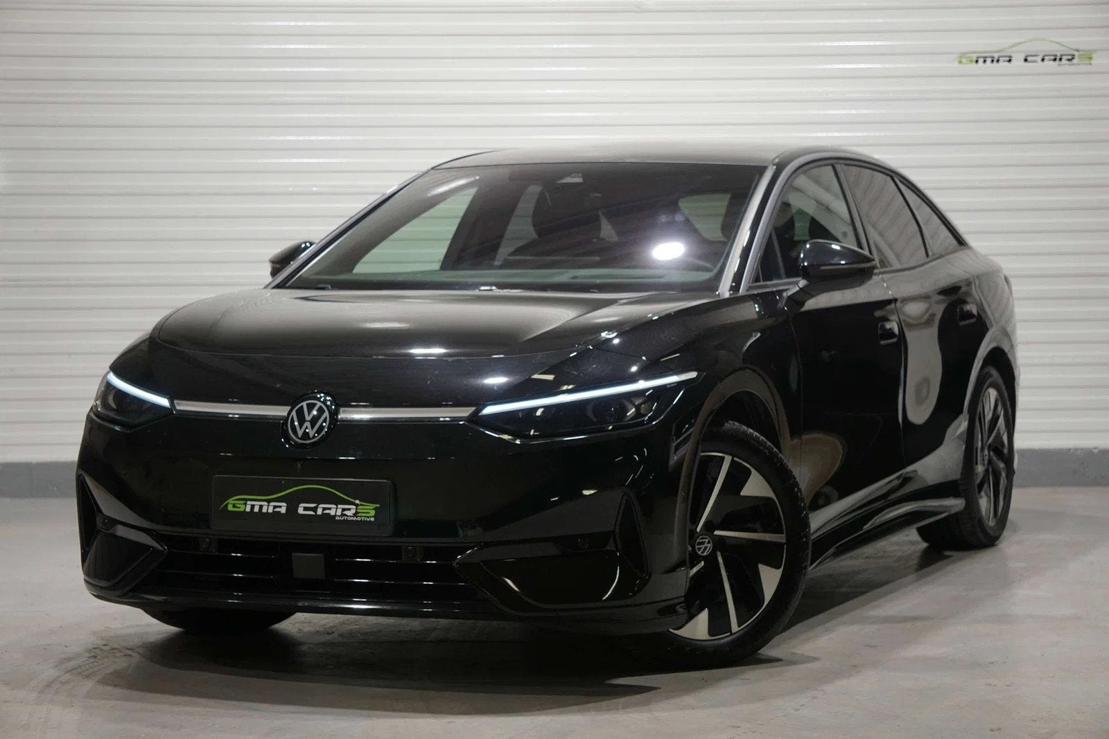 Volkswagen ID.7 ID.7 77 kWh Pro-Btw-Navi-360Cam-Acc-HeadUp, Auto's, Automaat, Gebruikt, Alcantara, Zwart