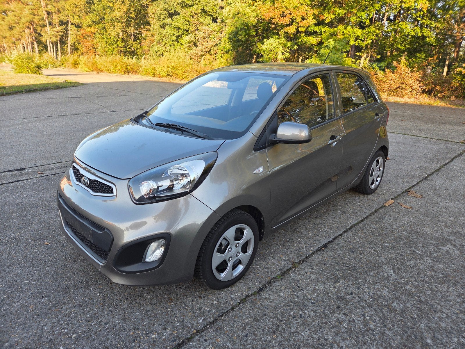 Kia Picanto 1,0 cc, essence, avec 50,553 km ! ! ! !, Autos, Achat, Boîte manuelle, Entretenue par le concessionnaire, Noir