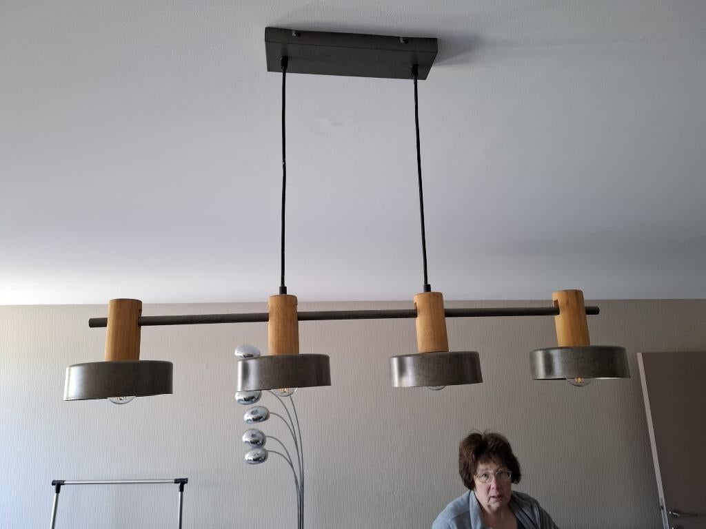Plafond verlichting, Ophalen, Zo goed als nieuw, Overige materialen