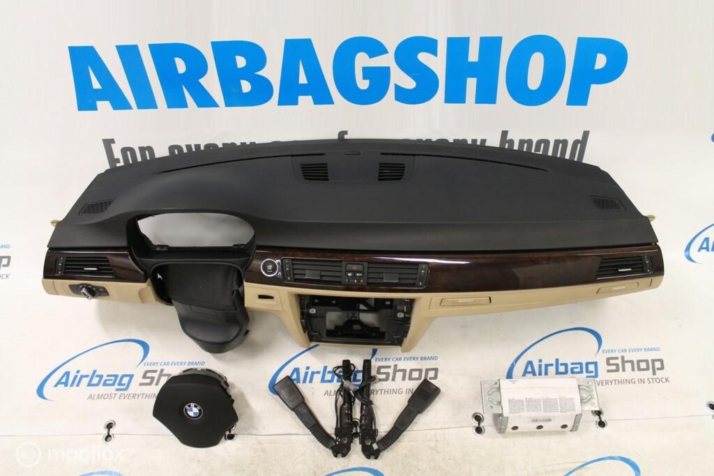 Airbag set - Dashboard beige BMW 3 serie E90 E91 E92 E93, Auto-onderdelen