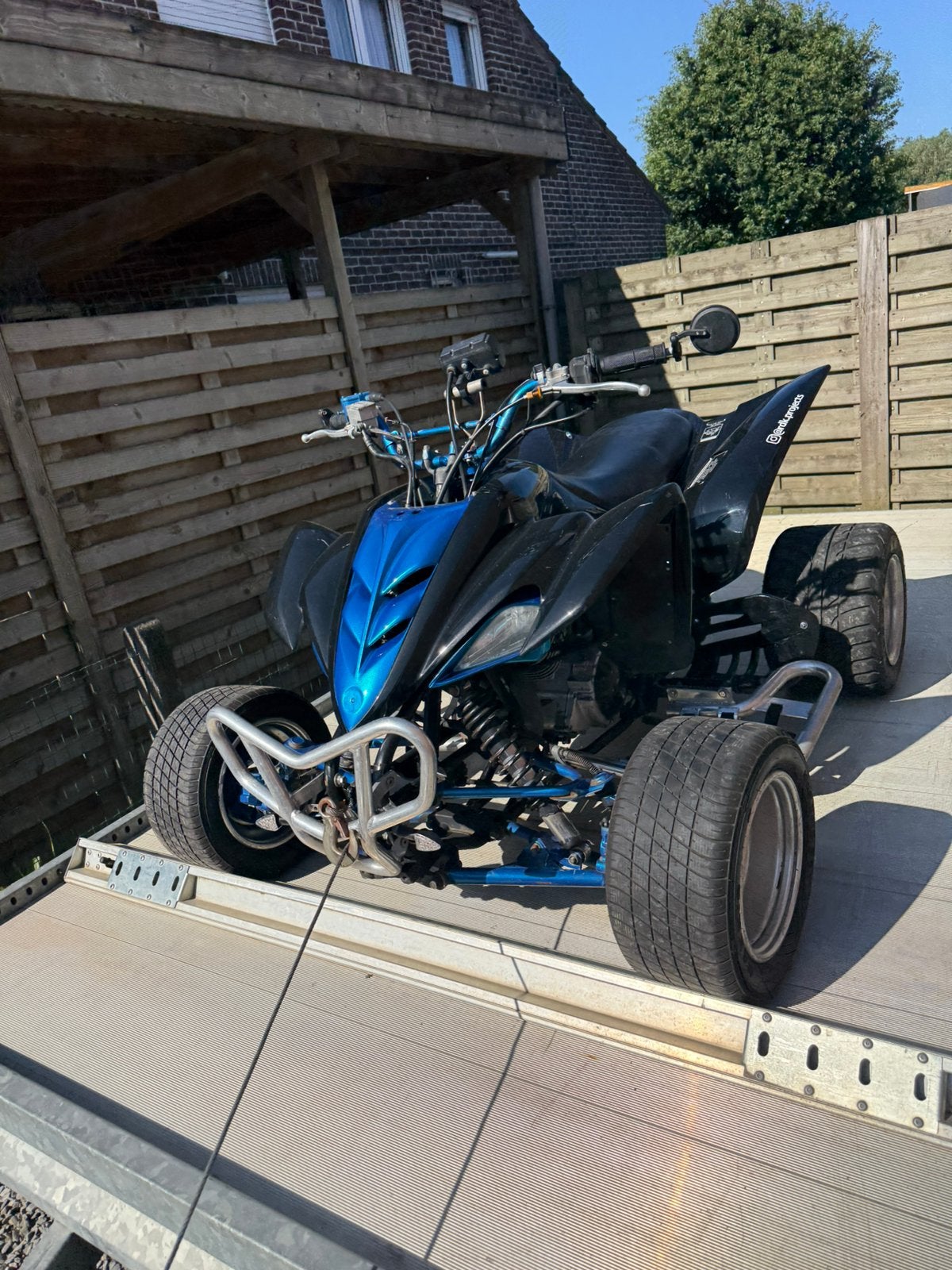 ‼️te koop‼️   Quad Yamaha raptor van 2003 is volledig inorde, Motos, 350 cm³, 12 à 35 kW, 1 cylindre