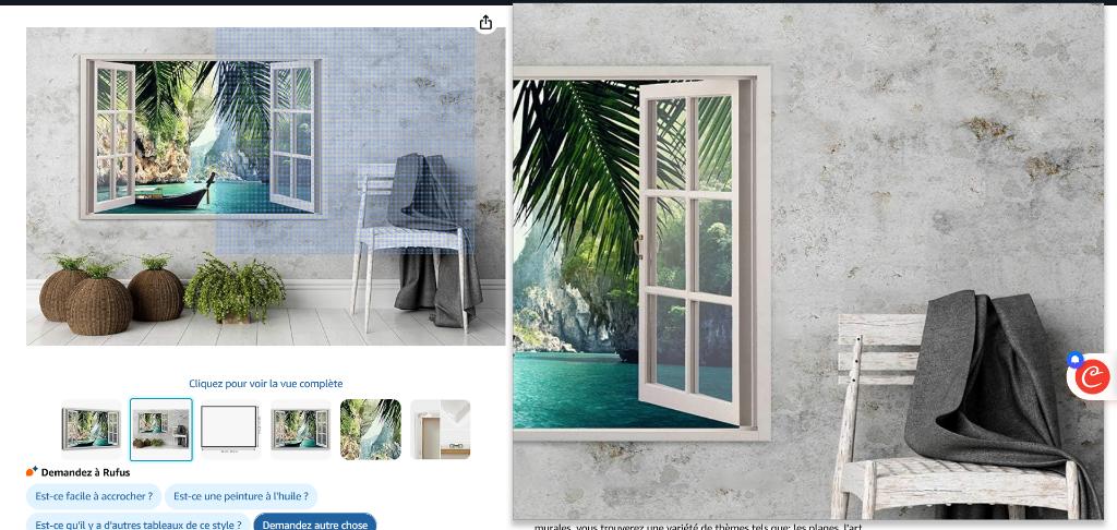 Wandframe in perfecte staat, Ophalen, Zo goed als nieuw
