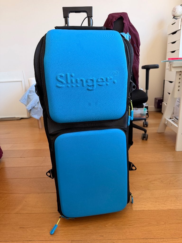 Slinger - Lance balles Tennis professionnel, Sports & Fitness, Enlèvement, Comme neuf, Autres types, Autres marques