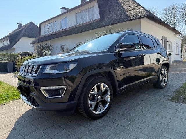 Jeep Compass 1.6 MJD 4x2 Limited *2019 *93000km, Autos, Jeep, Euro 6, Entreprise, Noir, Système de navigation