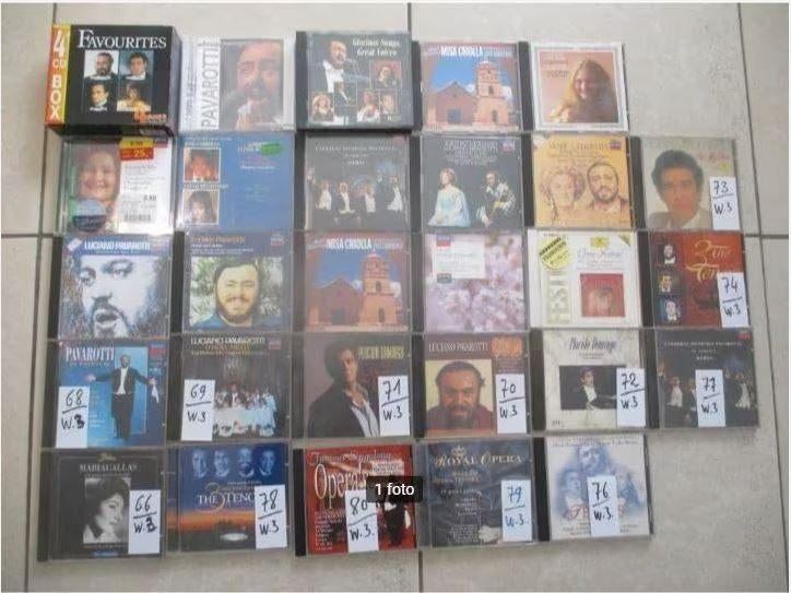 36 CD originaux contenant de la musique classique chantée, Enlèvement ou Envoi, Comme neuf