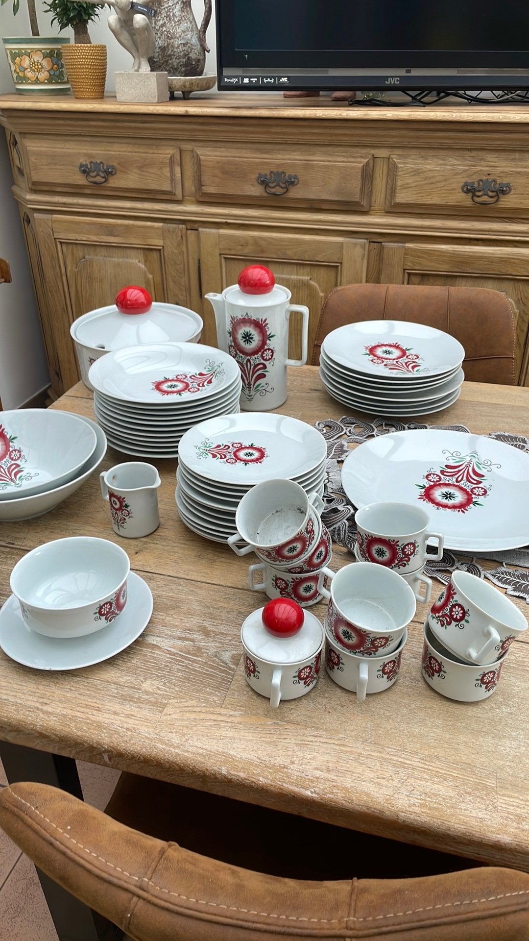 Retro servies, Antiek en Kunst, Ophalen of Verzenden