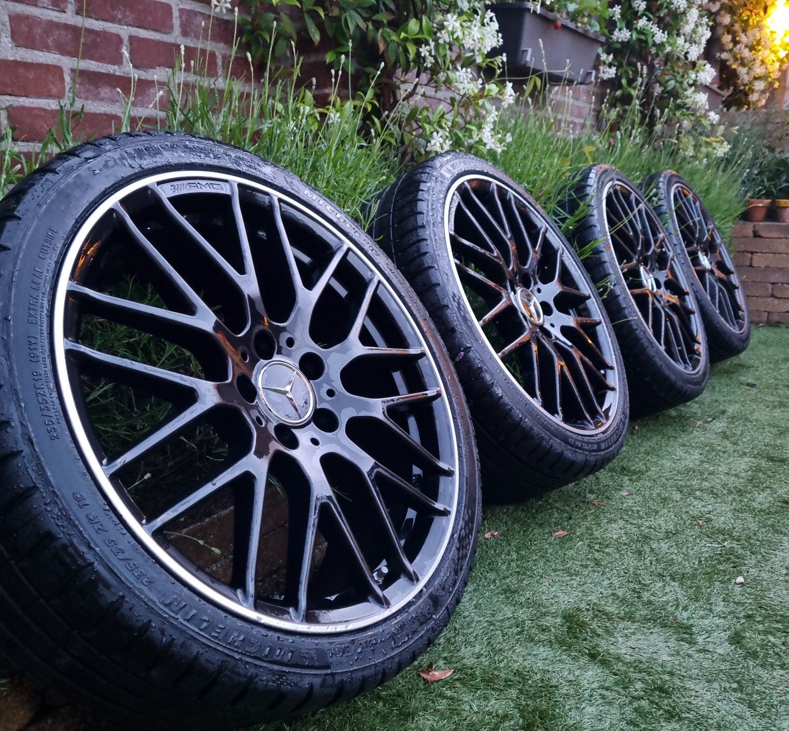 Jantes Mercedes AMG d'origine. 19 pouces, Autos : Pièces & Accessoires, Pneus et Jantes, Véhicule de tourisme, Pneus été, 19 pouces