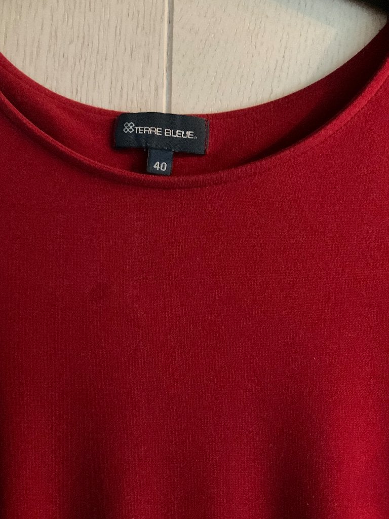 jurk terre bleue maat 40, Rouge, Taille 38/40 (M), Terre Bleue, Comme neuf