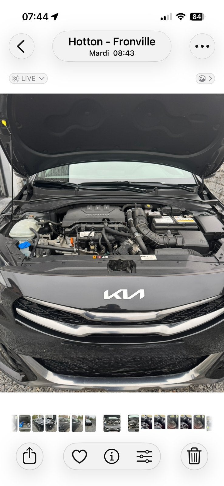 KIA xceed, Auto's, XCeed, Zwart, Zwart, Leder