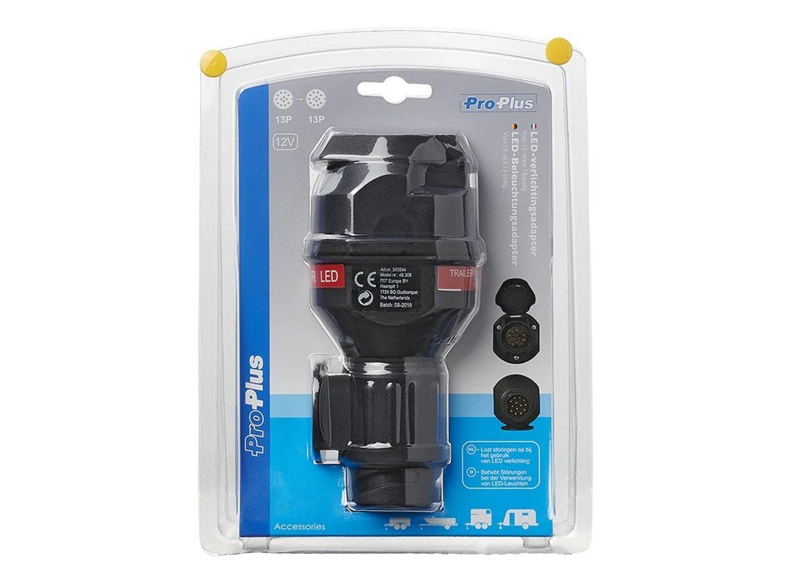 Pro plus LED-verlichtingsadapter 12 V van 13 P naar 13 P, Ophalen