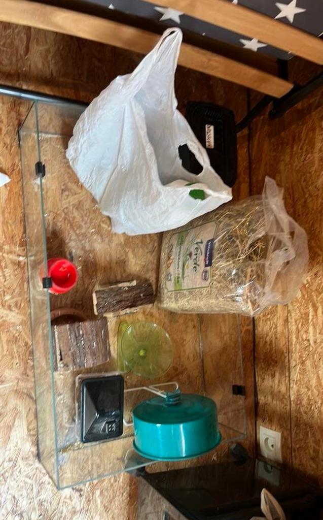 Cage pour hamsters, Souris, Moins de 60 cm, Cage, Comme neuf