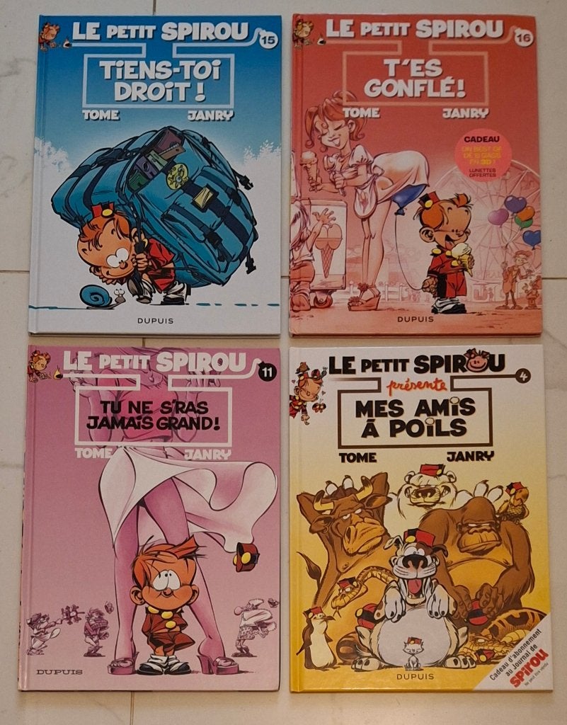 Collection BD le petit spirou de Tome et Janry, Plusieurs BD, Enlèvement ou Envoi, Comme neuf, Tome & Janry