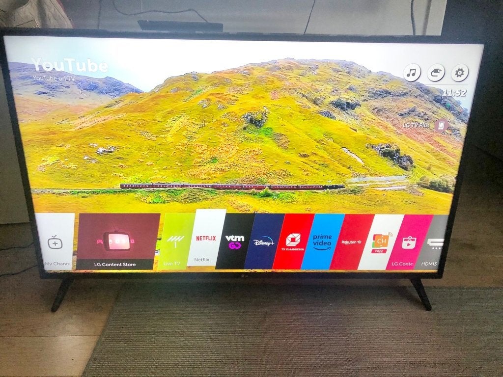 50 inch LG 4K Smart tv not samsung, Audio, Tv en Foto, Televisies, Ophalen, LED, Zo goed als nieuw, 100 cm of meer
