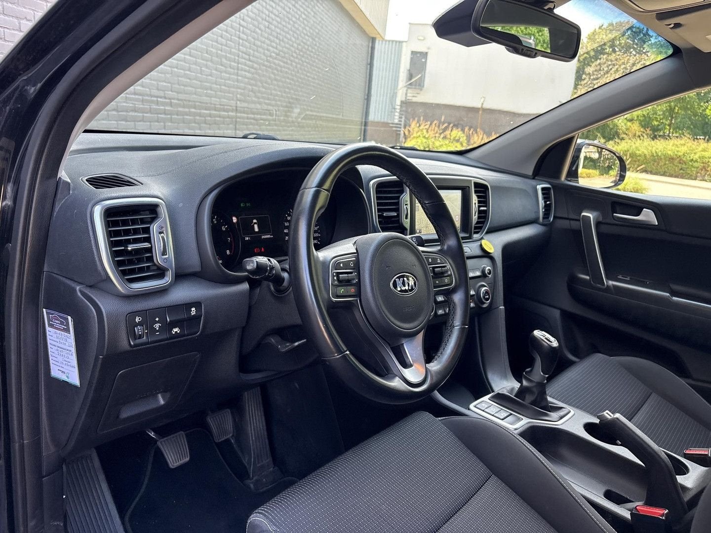 Kia Sportage 1.6 GDI First Edition | Navi | Climate | Cruise, Auto's, Kia, Zwart, Handgeschakeld, Parkeersensor, SUV of Terreinwagen