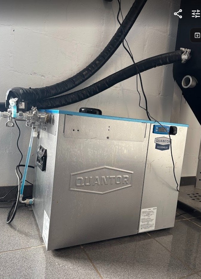 chiller quantor bier brouwen, Enlèvement, Comme neuf