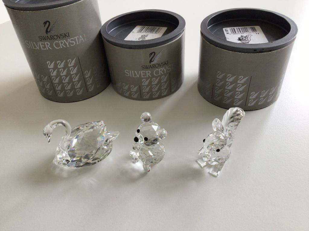 3 Swarovski figuurtjes-nieuw staat-onbeschadigd, Ophalen, Nieuw