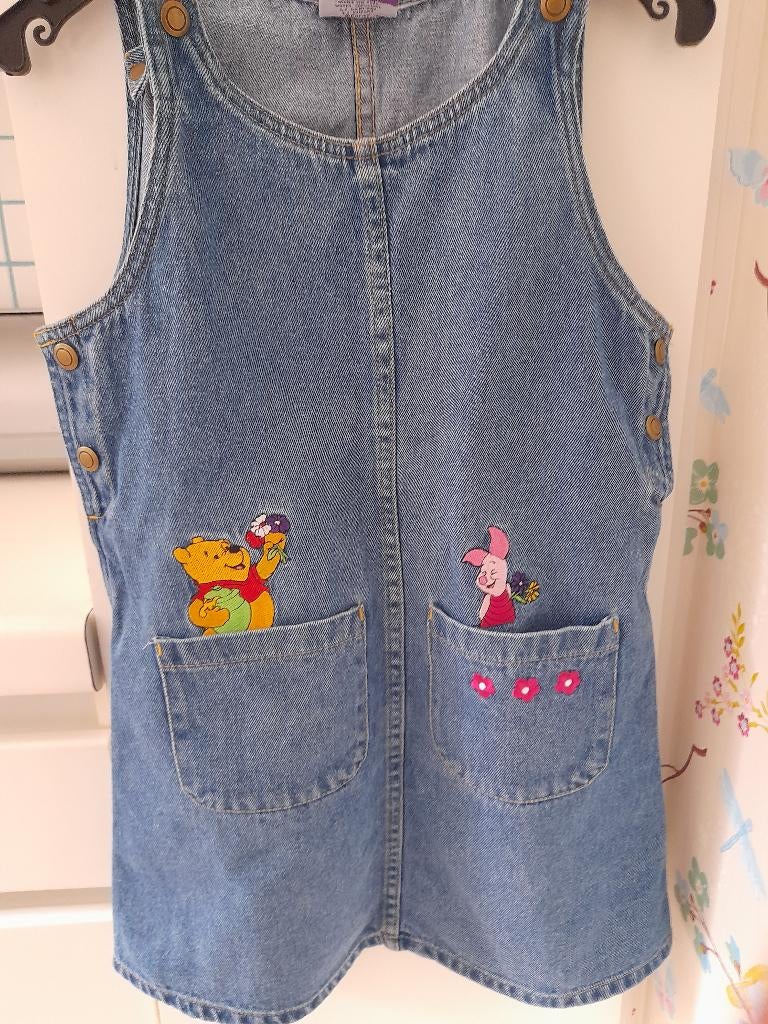Mooi jeanskleedje Winnie the Pooh, Ophalen of Verzenden