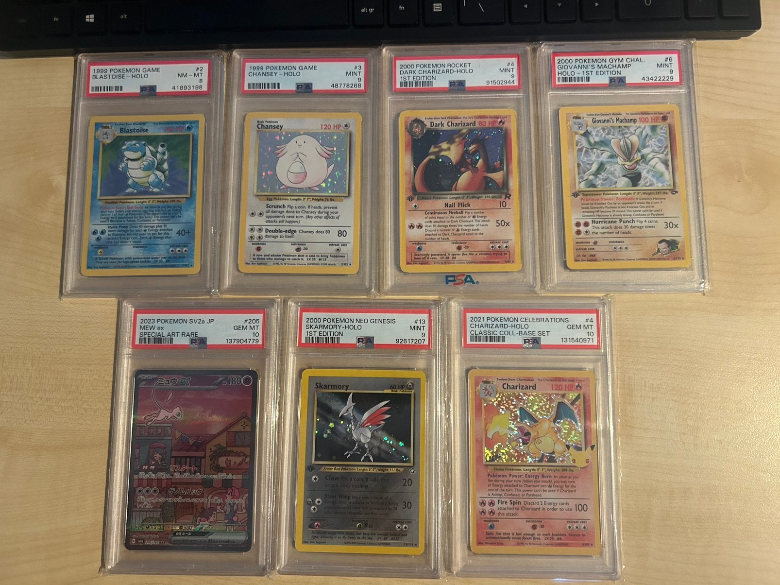 Psa vintage kaartjes, Ophalen of Verzenden, Foil