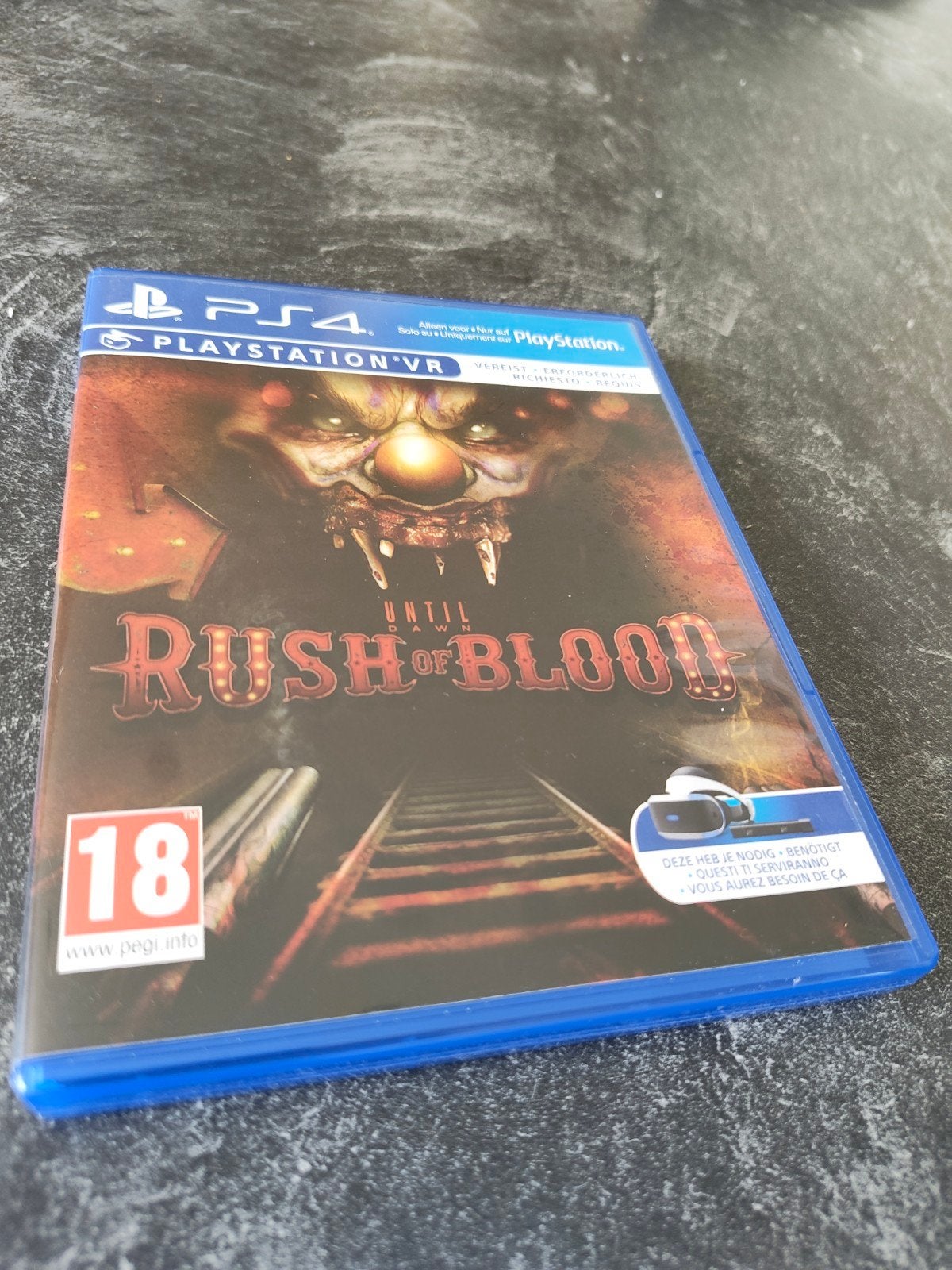 Until Dawn: Rush of Blood VR - PS4 PSVR, Consoles de jeu & Jeux vidéo, Enlèvement ou Envoi, À partir de 18 ans, Virtual Reality