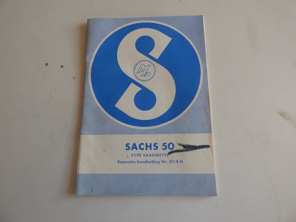 SACHS 50 TYPE SAXONETTE WERKPLAATSHANDLEIDING, Ophalen of Verzenden, Gebruikt