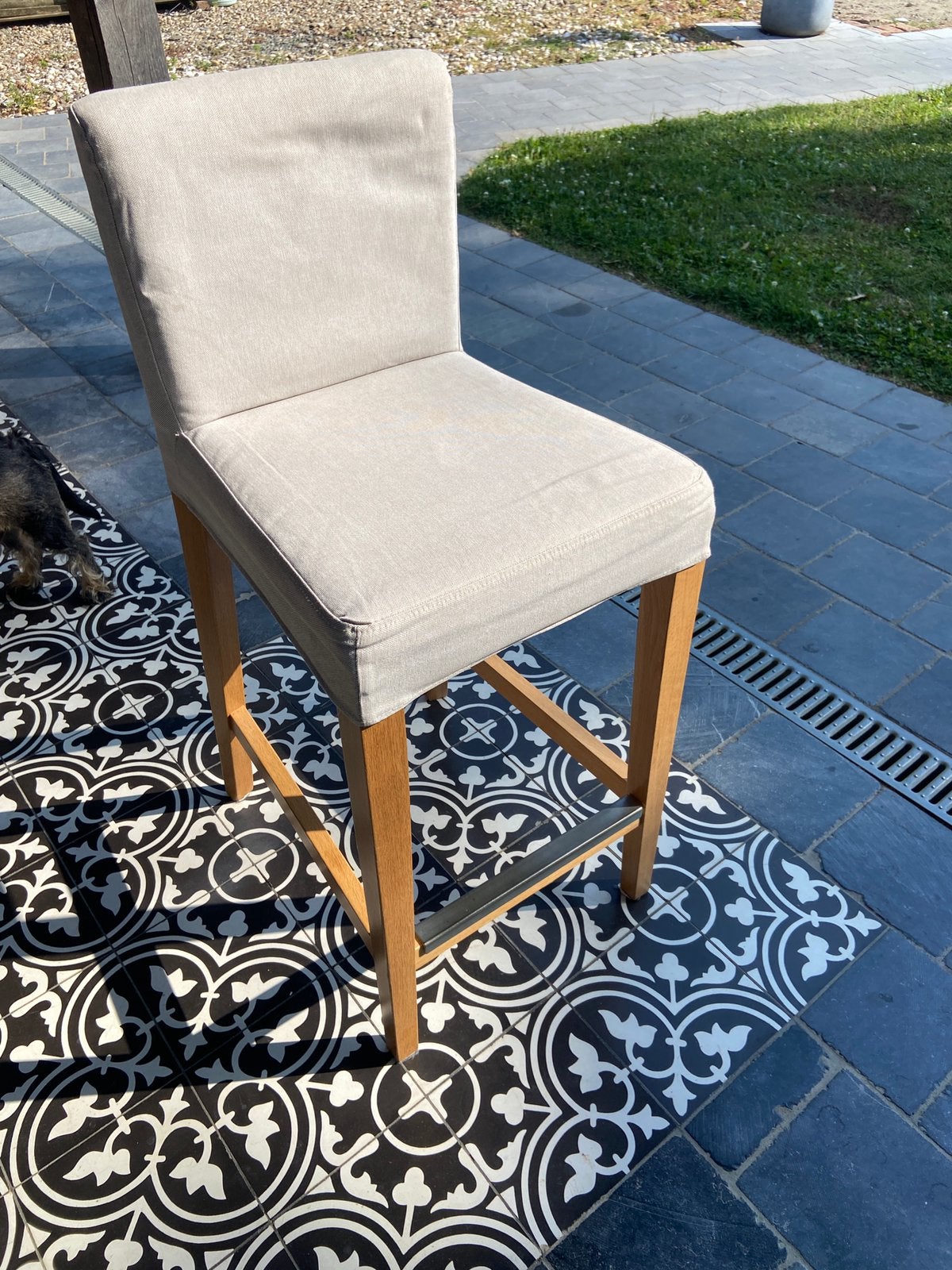 Barkrukken, Ophalen, 90 cm of meer, Hout, Gebruikt