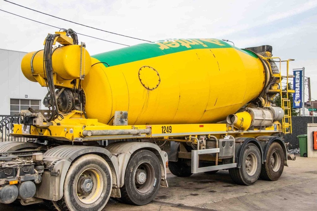 De Buf BETON MIXER/MALAXEUR/MISCHER12M3, Autos, Achat, Entreprise, Autres carburants, Remorques et Semi-remorques