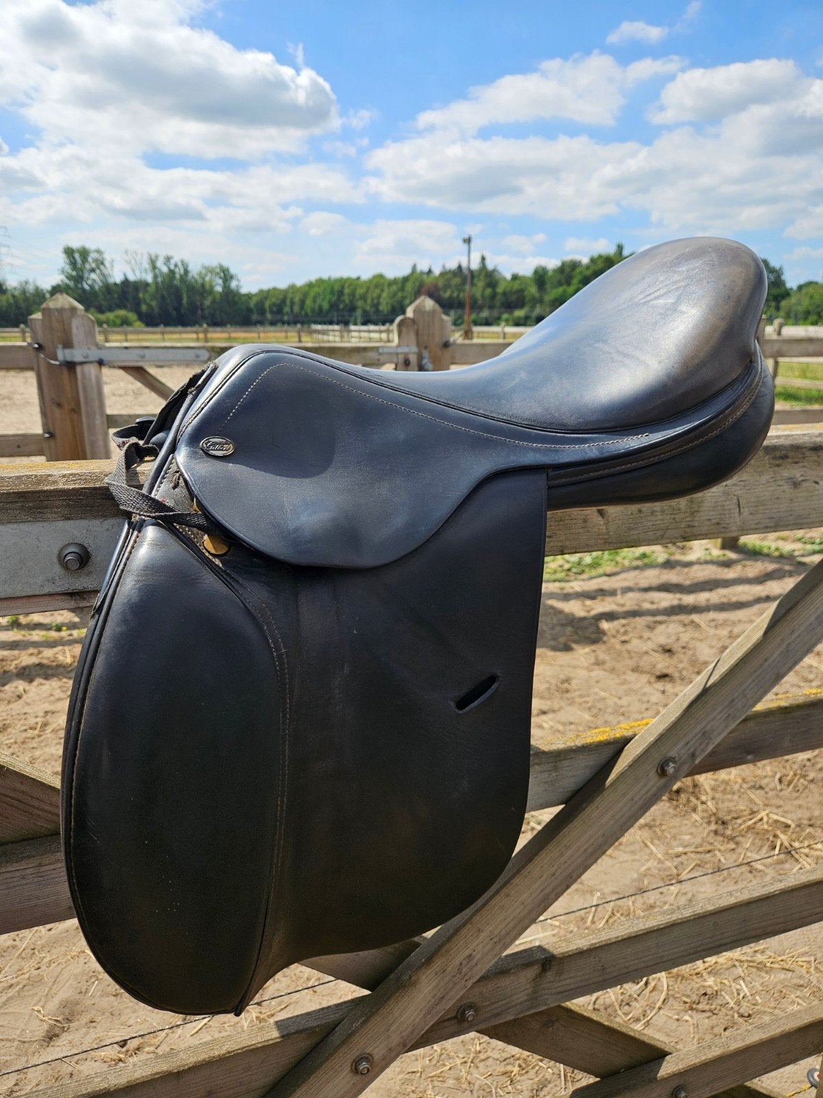 Zadel 17.5" sellerie gilbert, Enlèvement ou Envoi