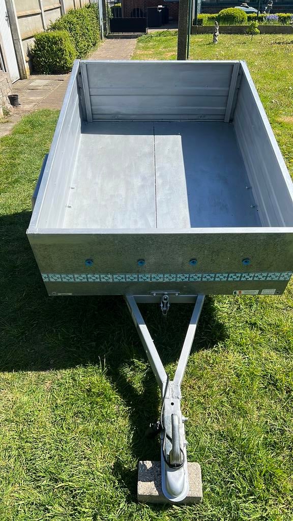 Kleine aanhangwagen DBD , kan kiepen, Auto diversen, Aanhangers en Bagagewagens, Ophalen, Gebruikt