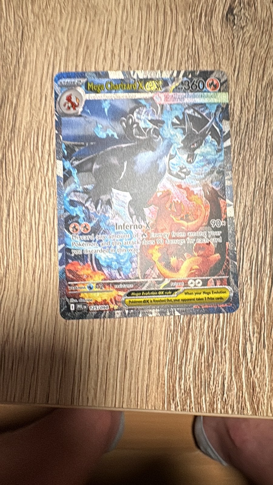 Mega charizard ex (PFL), Ophalen, Nieuw, Losse kaart
